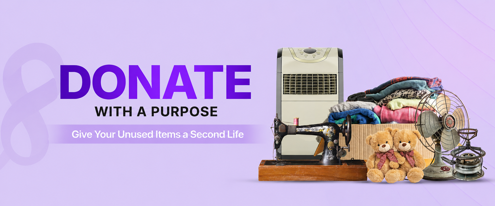 Donate with a purpose — give your unused items a second life on ReGenF.