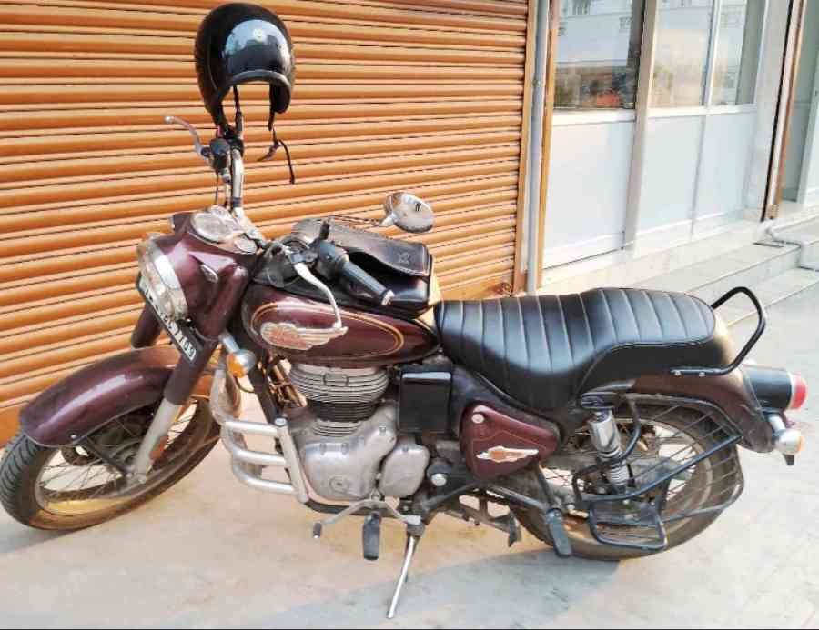 2024 Maroon Bullet Bike 350cc Immediate Sale