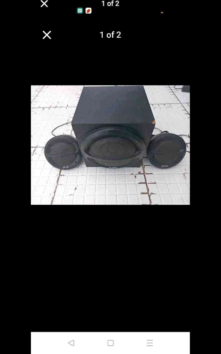 f £d 2.1 speaker