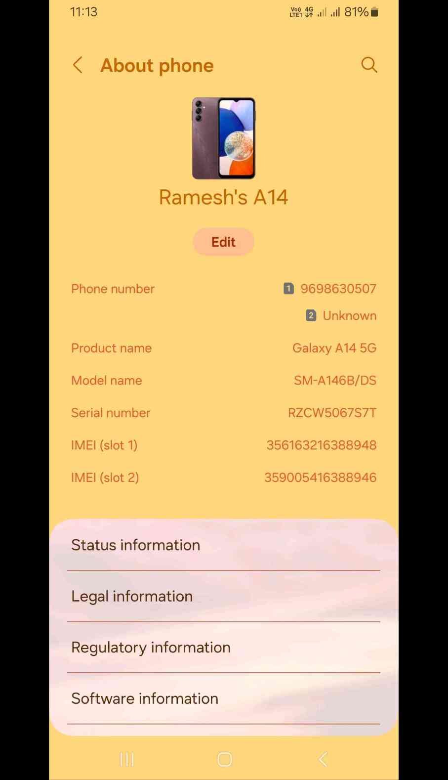 Galaxy A14