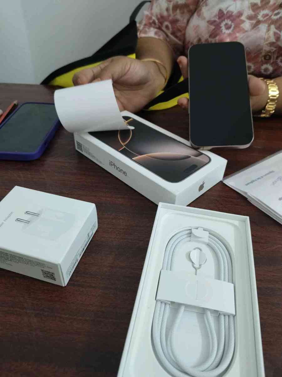 iPhone 16pro brand new unused