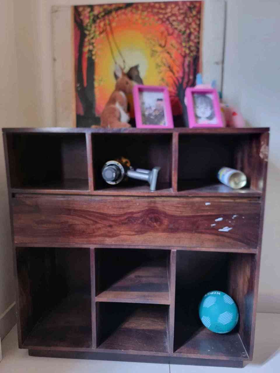 solid wood book shelf