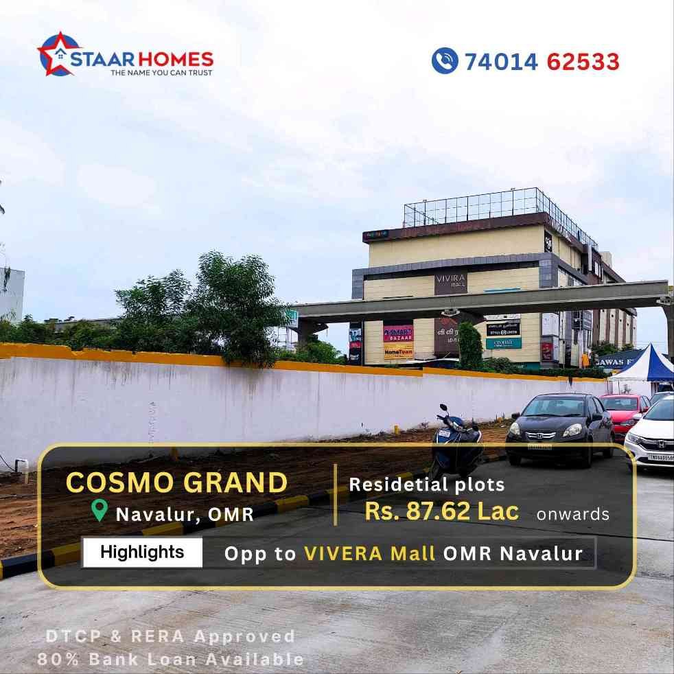 OMR Navalur Plots for sale