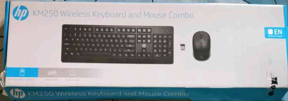 HP keyboard wireless mouse combo pack