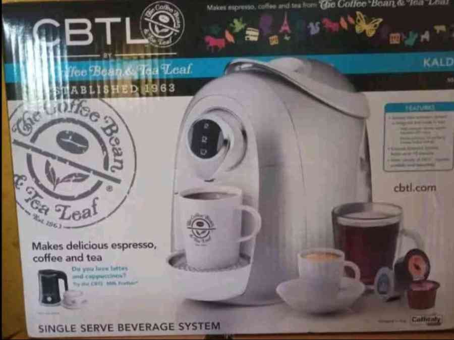 CBTL COFFEE AND TEA MAKER