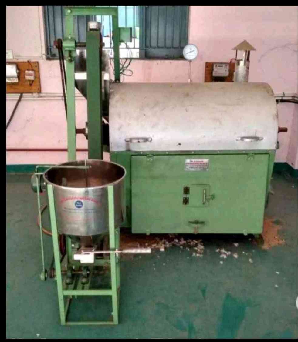 Alwa Mixer Peanut Roasting Skin Peeling Machine