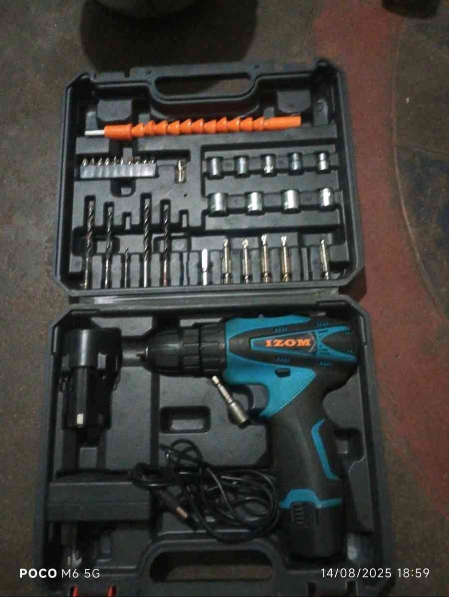 battery drilling machine