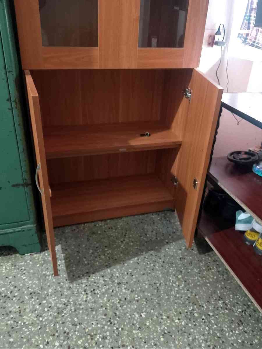 wooden cupboard