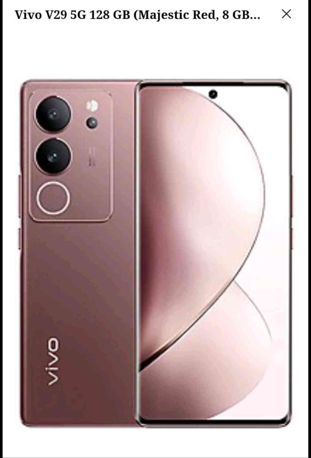 for mobile sales vivo v 29
