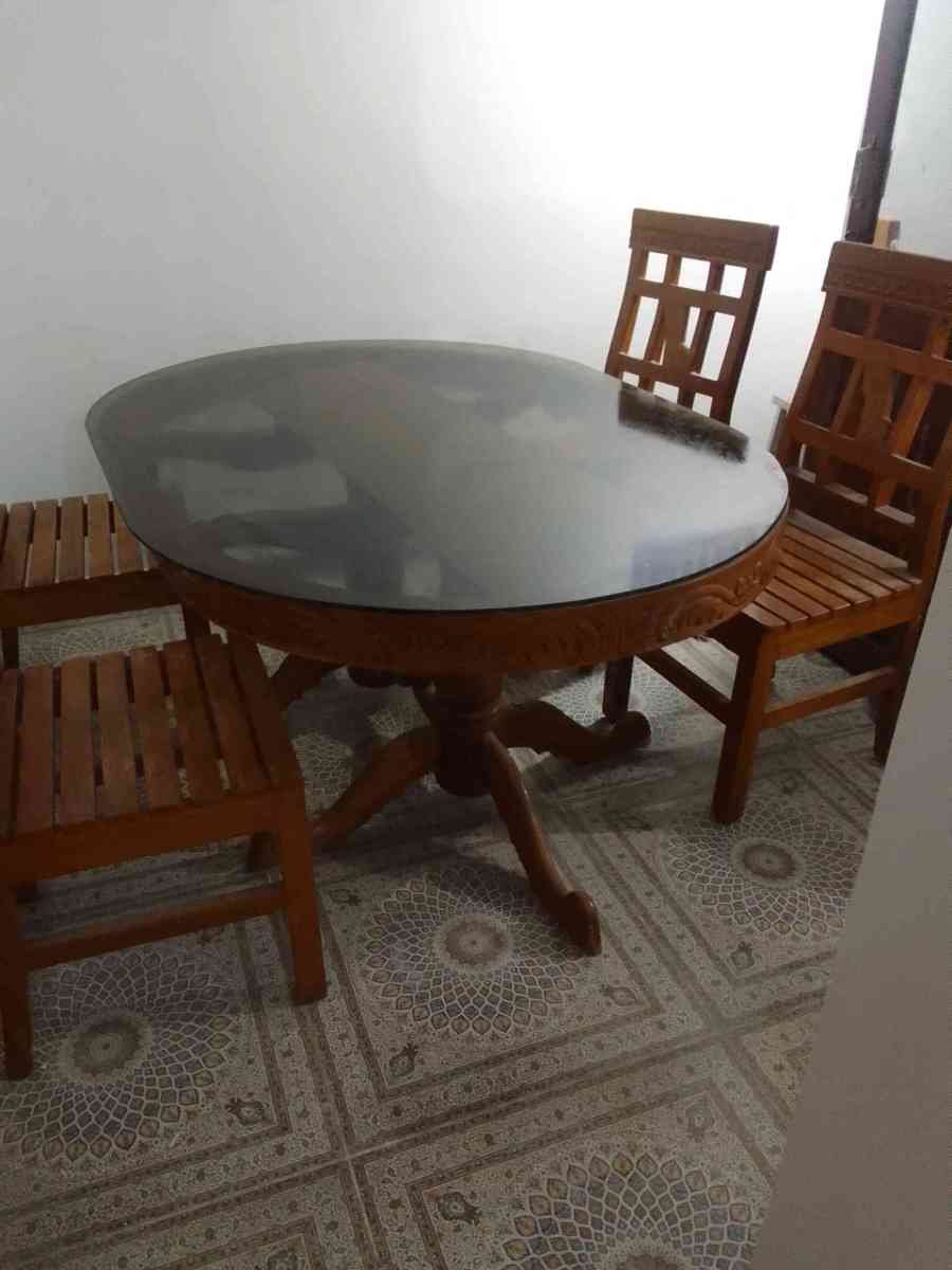 forest teakwood dining table