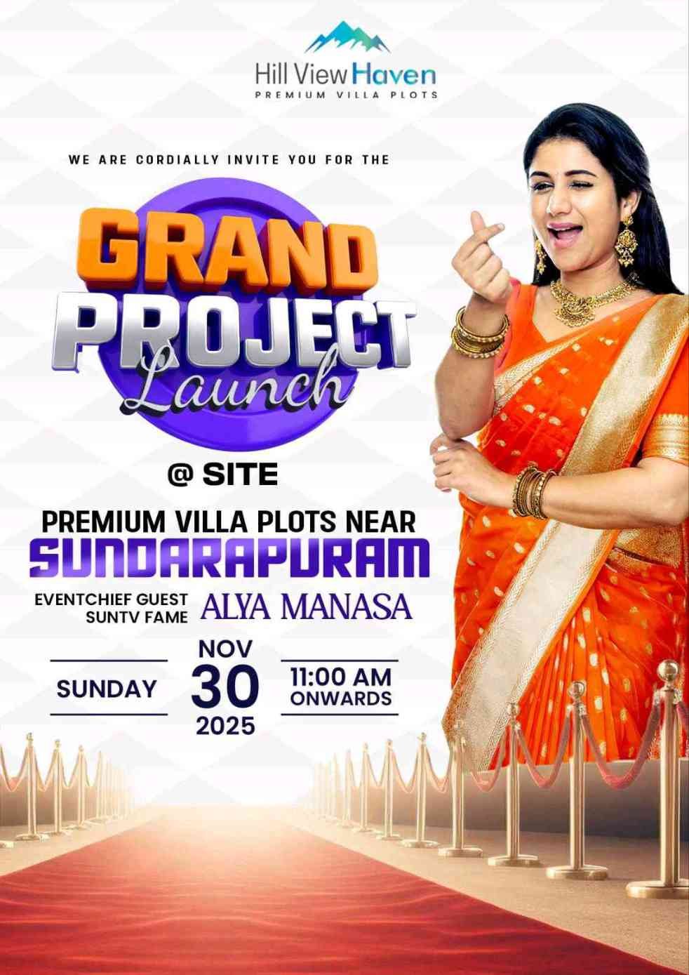 DTCP&RERA Approved Plots Near Sundarapuram