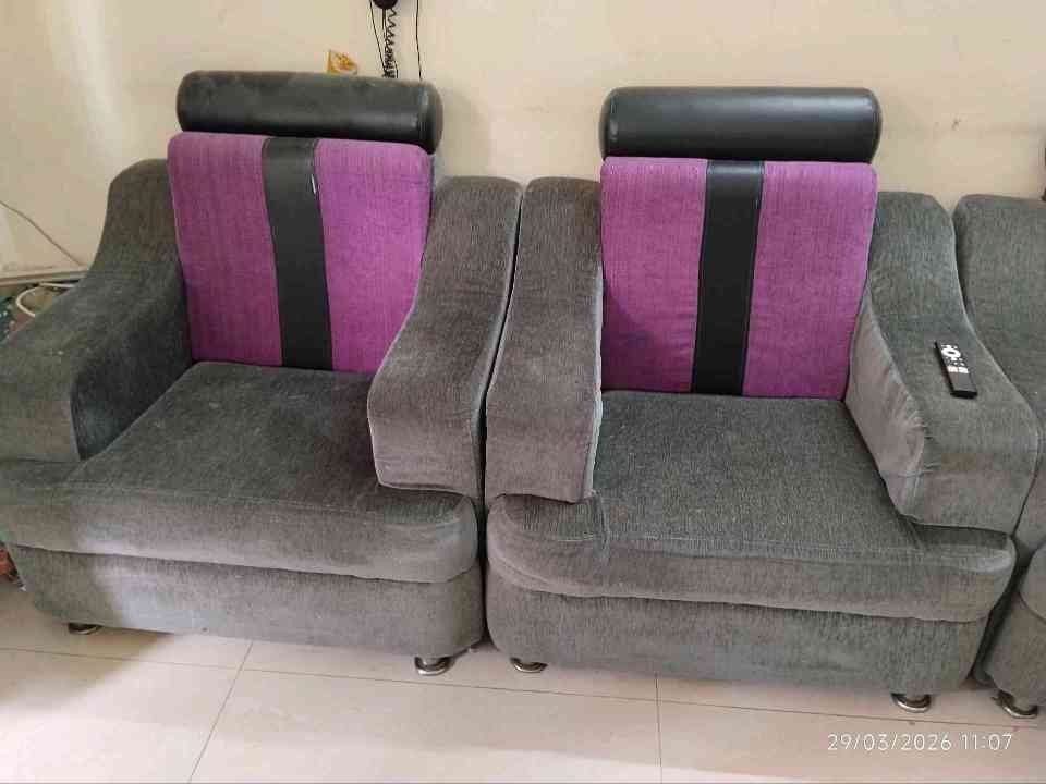 full sofa set with teapot table