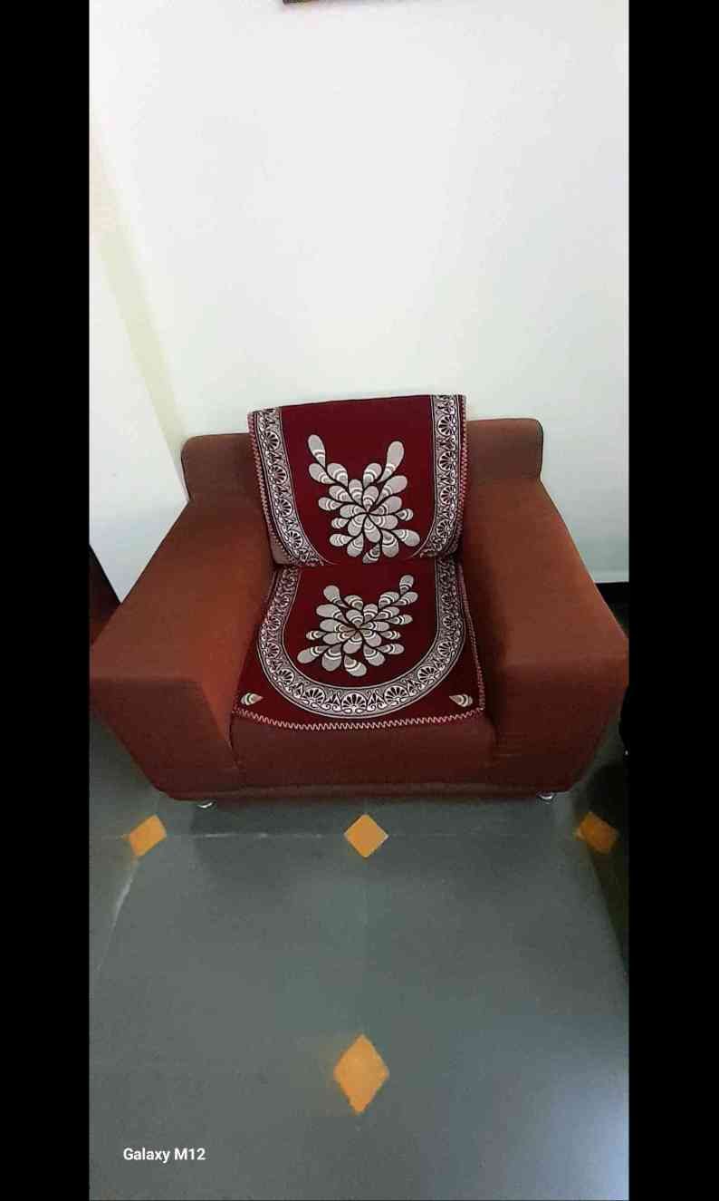 sofa set with cushion