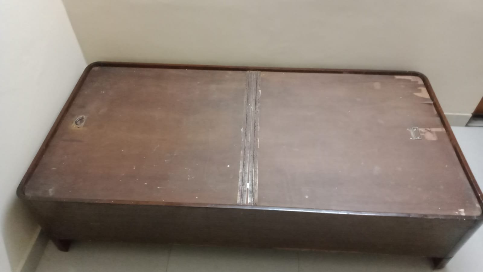 Single BED having size of 6X3 with storage box in good condition