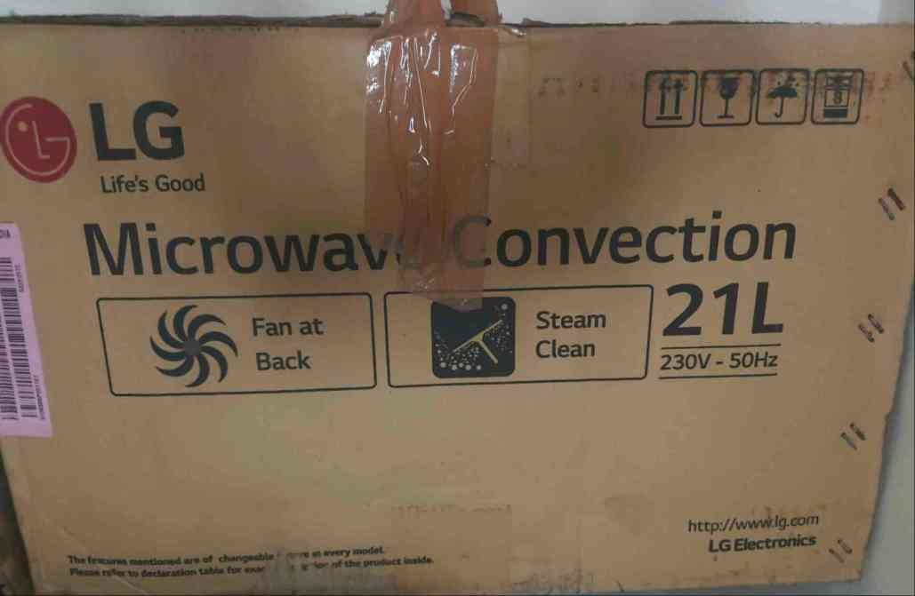 LG MICROWAVE OVEN new condition