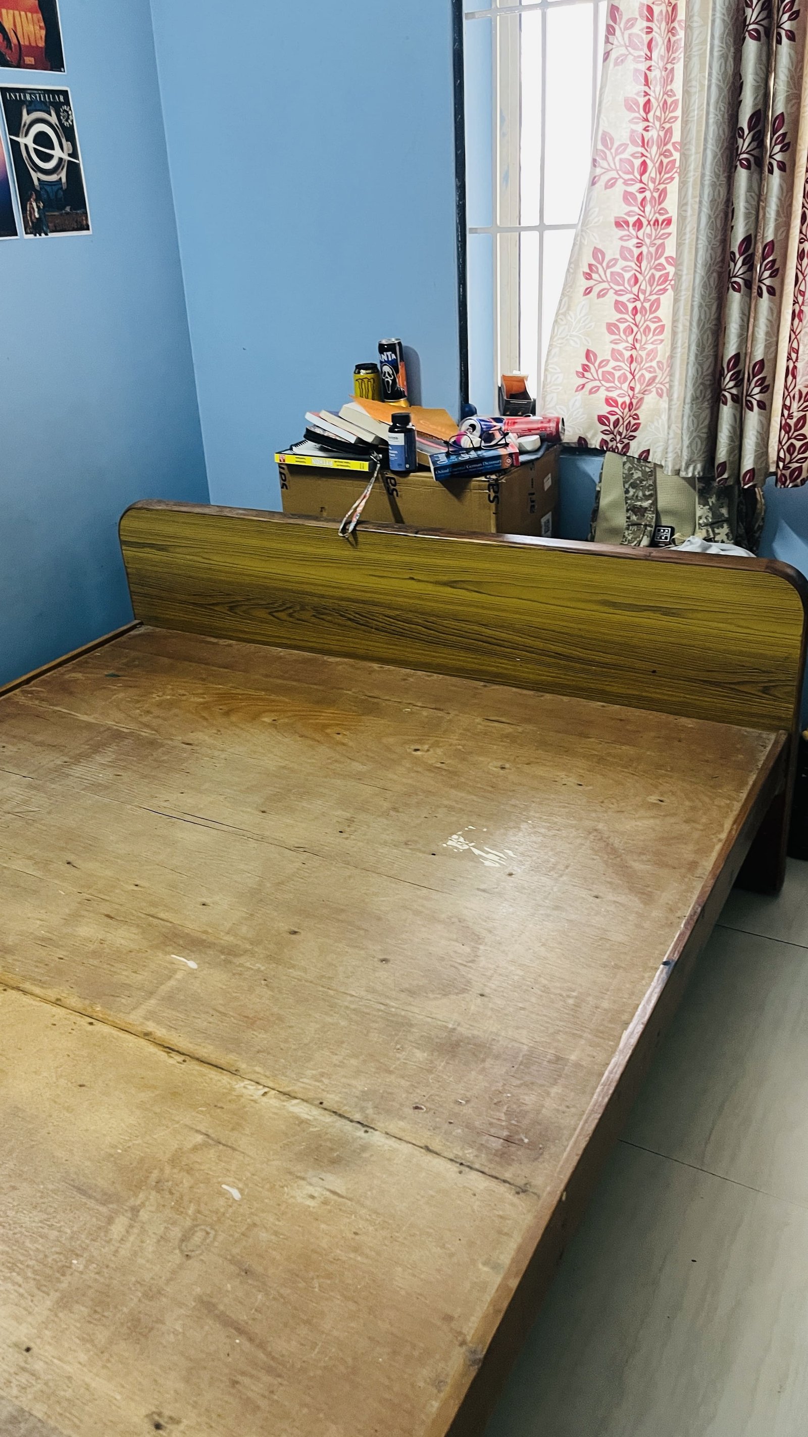 Teak wood cot