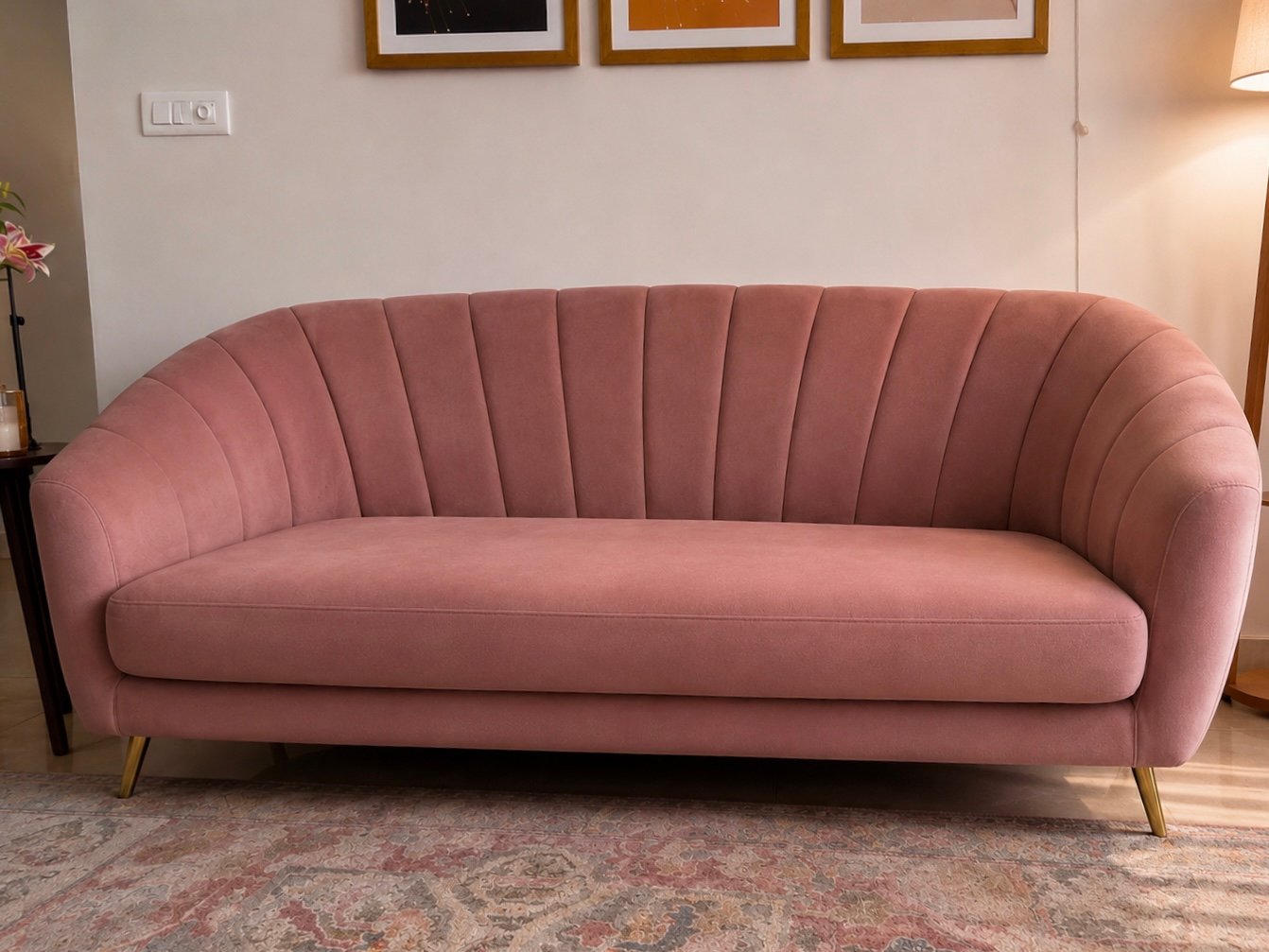 Contemporary 3 seater sofa , Excellent condition , well maintained.