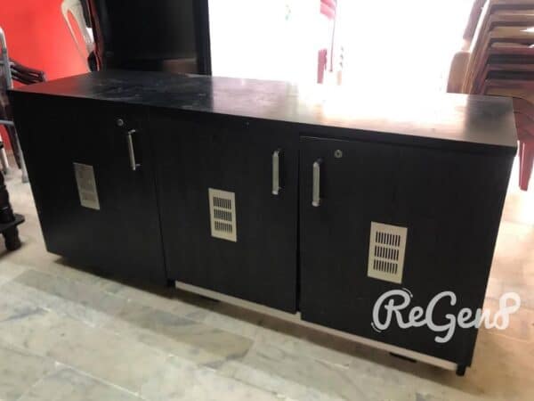 Wooden Shoe rack cum UPS Battery storage. - Image 6